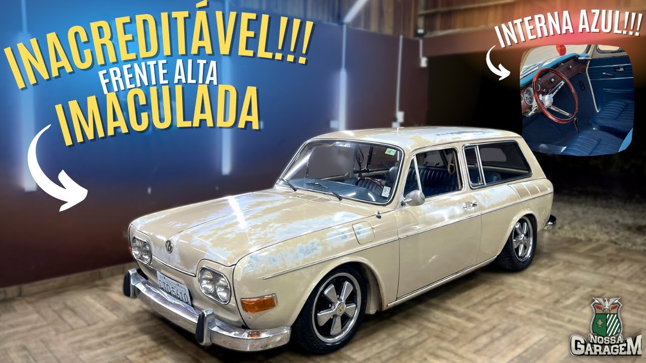 Variant Frente Alta Com pintura Original e interna Gomão Azul !!! FHODASTICA !!!