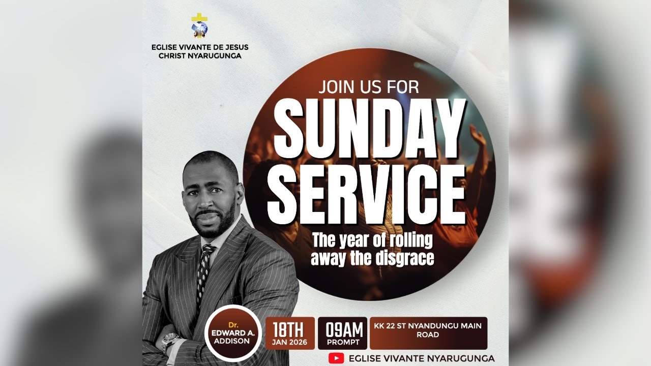 SUNDAY SERVICE | AMATERANIRO YO KU CYUMWERU |18/01/2026