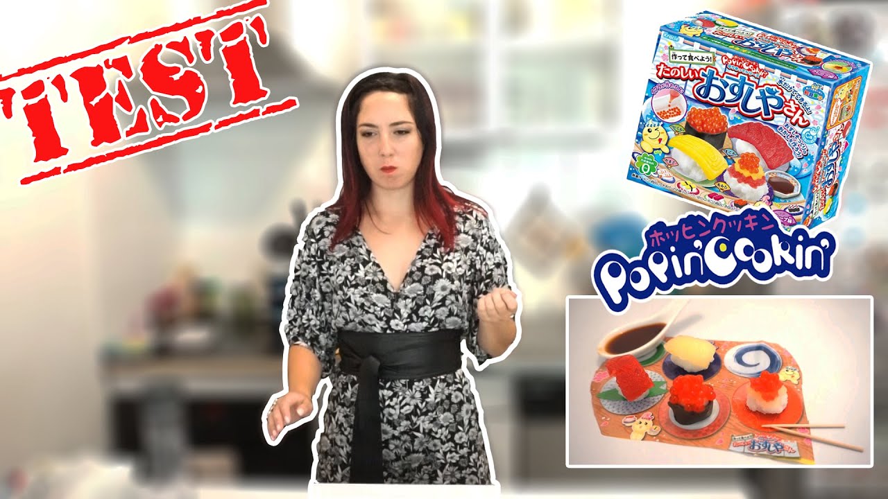 JE TESTE LES SUSHIS POPIN' COOKIN'