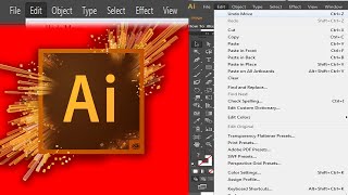 illustrator Edit menu