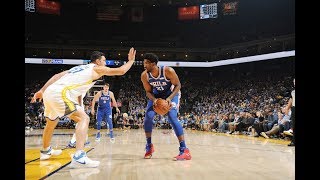 Joel Embiid | Highlights vs Warriors (11.11.17) 12 Pts, 7 Rebs, 2 Asts, 1 Stl, 1 Blk