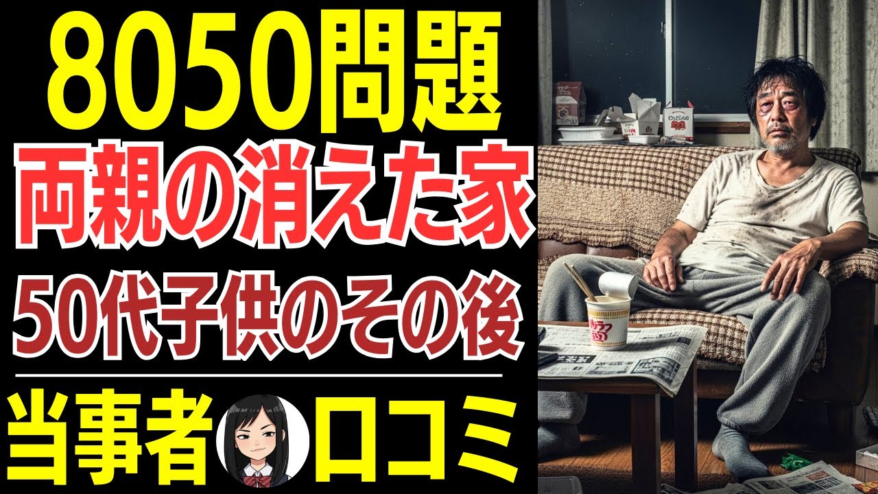 【8050問題】両親がいなくなった後、残された子供はどう動く？口コミ20選 - YouTube