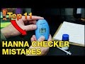 Hanna Checkers That We Love and Ways We Messed up These Reef Tank Test Kits!