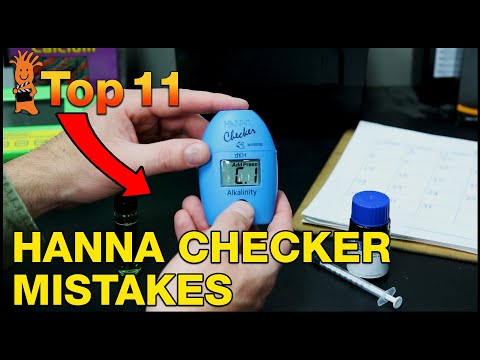 Hanna Checkers That We Love And Ways We Messed Up These Reef Tank Test Kits!