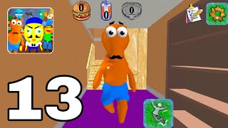 Sponge Neighbor Escape 3D New Update Gameplay Level 13 screenshot 4