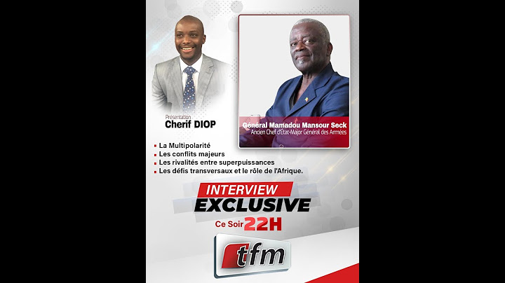 🚨TFM LIVE : Interview exclusive avec General Mamadou Mansour SECK - Pr : Cherif DIOP - 24 Juin 2025