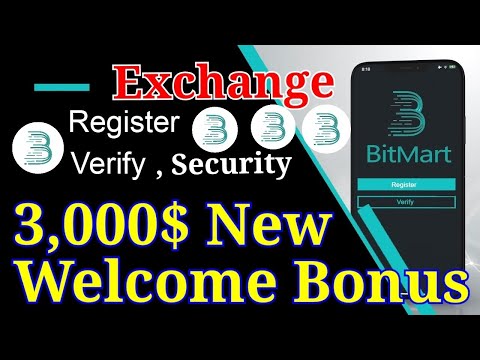 3,000 Welcome Bonus BitMart Exchange New Users