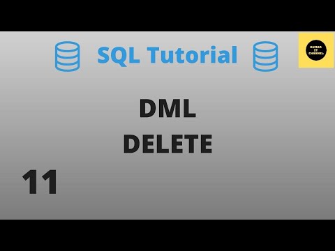 DML DELETE Command - SQL Basics Tutorial - Part 11