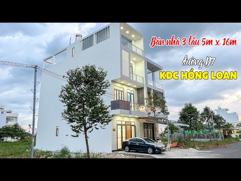 Video Bán Nhà 1 Trệt 2 Lầu 1 Sân Thượng Đường D7 Khu Dân Cư... - youtube