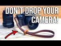 DIY Leather Camera Strap | Don&#39;t Drop Your Expensive Camera!