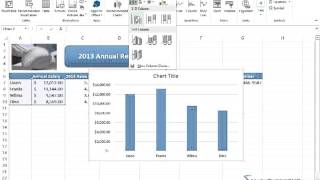 Mastering Excel 2013   Lesson 40   Types Of Charts In Excel 35