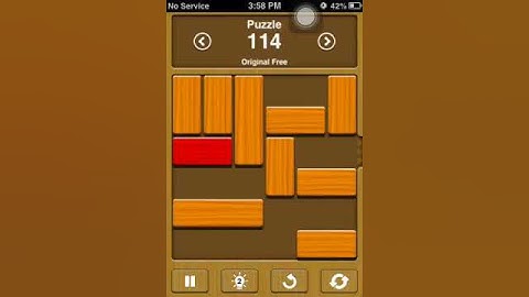 Unblock me solutions Original free level 114