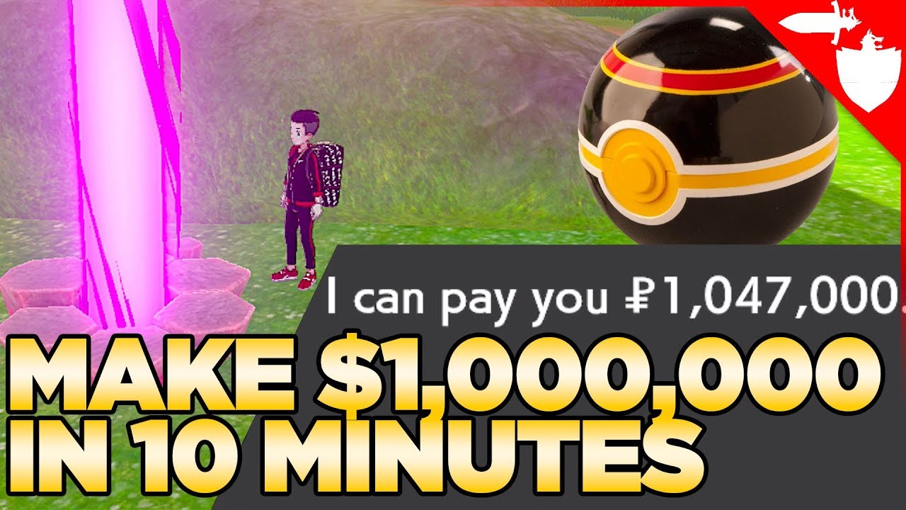 How to Get $1M in 10 Min with Watt Farming in Pokemon Sword and Shield