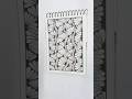 Day 32 - Doodle Art Tutorial Drawing Easy #doodle #zentangle #easy #viral #trending #shortvideo ..
