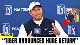 SHOCKING! Tiger Woods Makes HUGE 2027 Announcement — PGA TOUR Return Has Fans STUNNED!