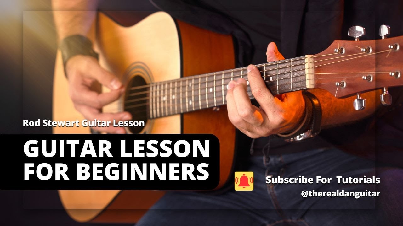 Easy Beginner Guitar Lesson - I Don't Want To Talk About It (Danny Whitten/Rod Stewart)