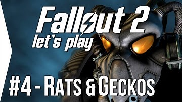 Fallout 2 & Dealing with Rats & Geckos in Klamath