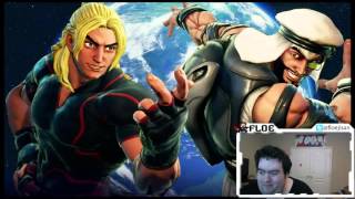 Day 1 of Floe trying out SFV beta (pretty much every character used)