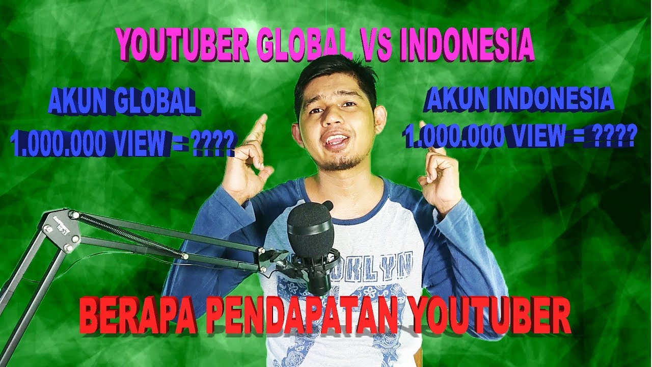 BERAPA PENDAPATAN YOUTUBER - YouTube