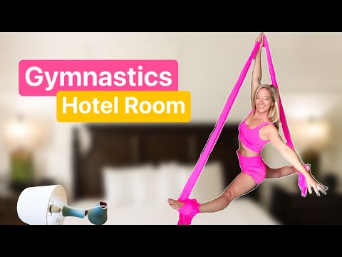 Ultimate Gymnastics Hotel Room!😮