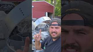 Can you identify these huge rings? #Scrap-Life #recycle #recycling #business #entrepreneur #metal