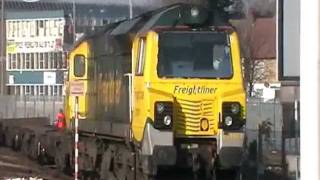 Freightliner Class 70 001 Powerhaul, the first 70 working at Millbrook, 11/2/2012