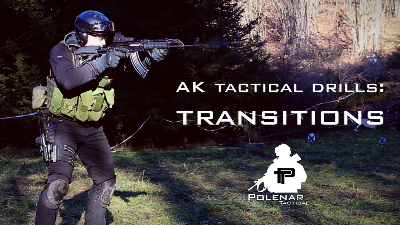AK Tactical Shooting Transition to Pistol Drills YouTube