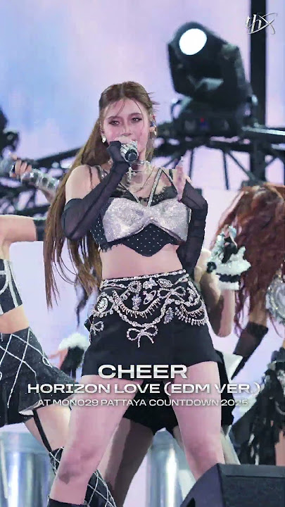 Horizon Love - THX (EDM Ver.) Live at MONO29 Pattaya Countdown 2025 | Cheer Focus cam #CheerTHX