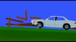 Phun car vs fence