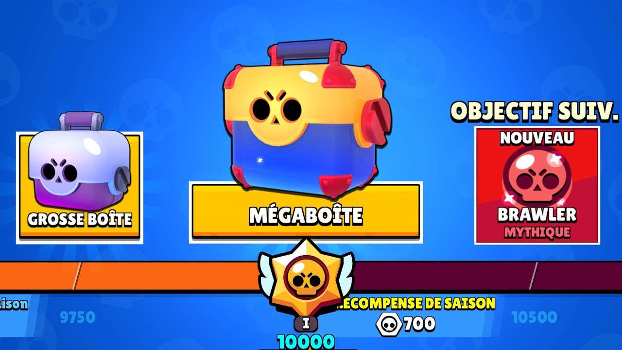 Brawl Stars La Mega Boite Des 10 000 Trophees Pack Opening Youtube - mega boîte brawl star collector à fabriquer