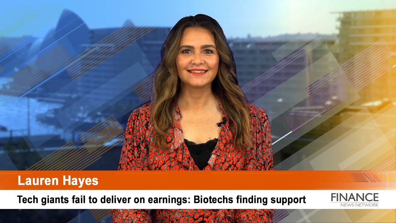 Tech giants fail to deliver on earnings: Biotechs finding support - YouTube