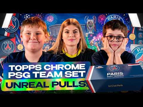 We opened $36,000 PSG Team Set Boxes… 😱🔥 @Topps