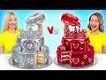 Укрась Торт Челлендж | Рубиновый vs Бриллиантовый от Multi DO Girls