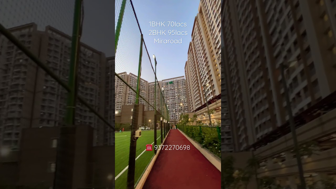 JP North Miraroad  Flat Evening View | 1BHK JP North