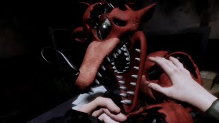 ROBLOX - Fnaf 2 Reimagined Withered Foxy Scream Night Guard Easter Egg