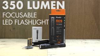 Fenix Fd20 Adjustable Focus Flashlight - Unboxing