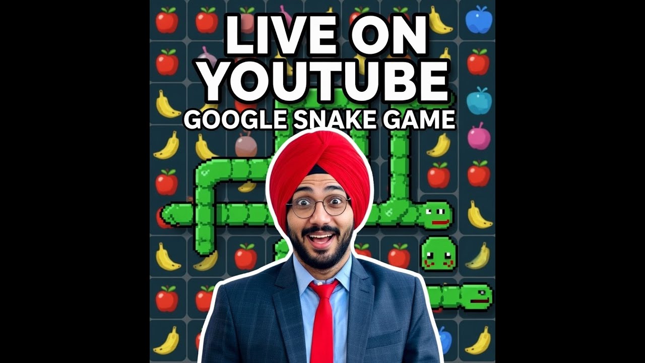 Trying to Beat Google Snake Game Live 