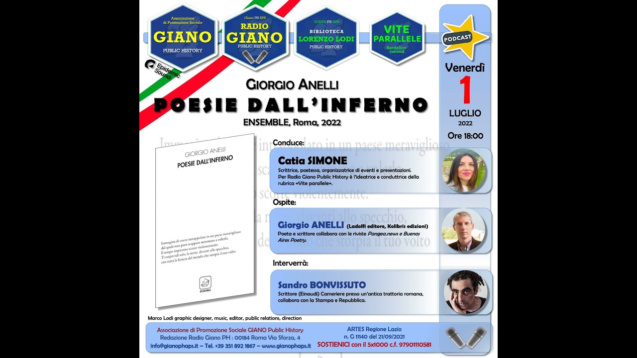 POESIE DALL’INFERNO | Giorgio ANELLI, Sandro BONVISSUTO