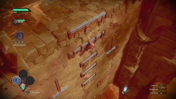 Darksiders Genesis Get to Blackstone Wall From Fortress Path