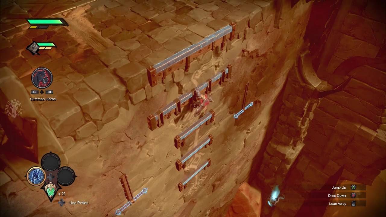 Darksiders Genesis Get to Blackstone Wall From Fortress Path