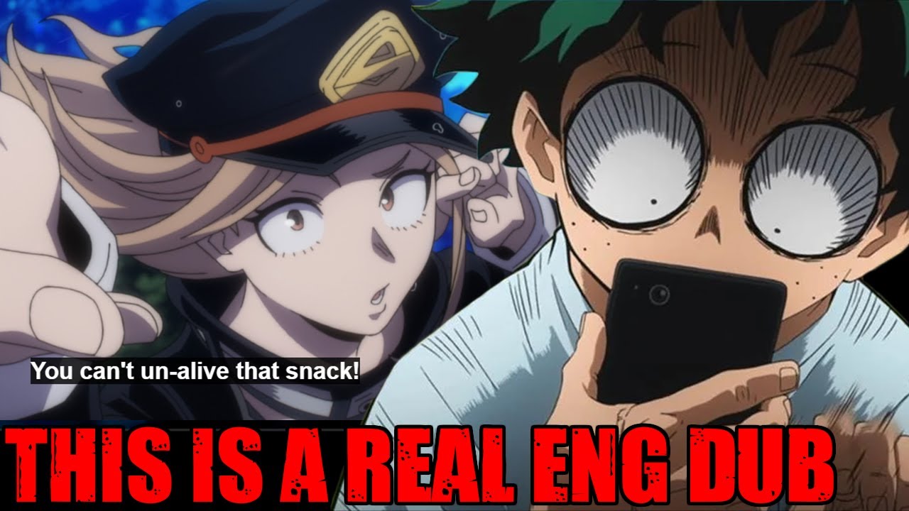 This is a Real Translation and English Dub for My Hero Academia