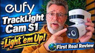 eufy TrackLight Cam S1 - First Real World Review!  How Bright can a Battery Camera Light Be Update
