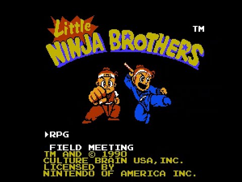 NES Longplay [1014] Little Ninja Brothers (US)