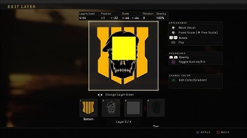 COD BO4 LOGO EMBLEM TUTORIAL - Call of Duty Black Ops 4