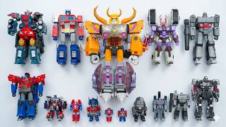 Satisfying TRANSFORMERS ARMADA Transformations: Rise of Giant UNICRON Eating OPTIMUS PRIME, MEGATRON