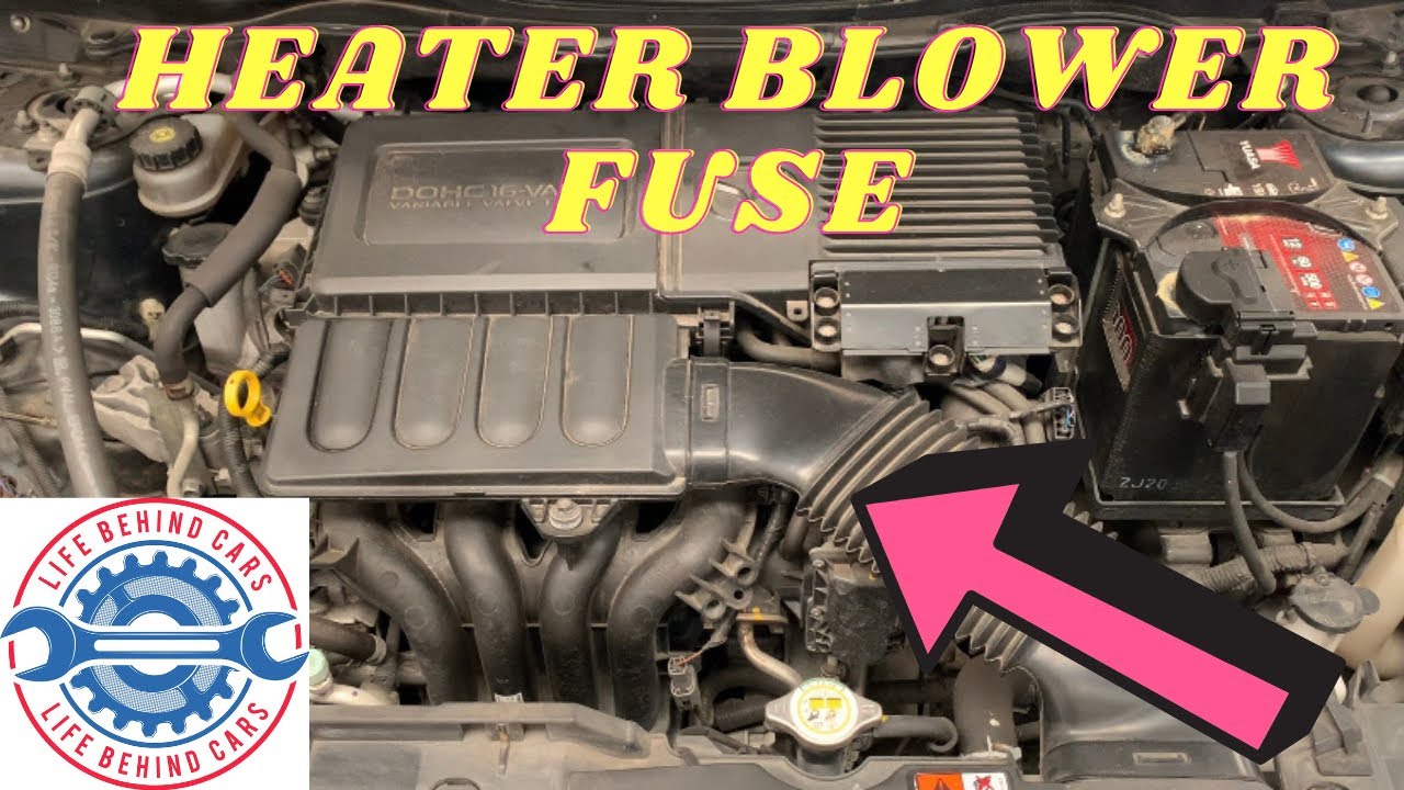 Mazda 2 Petrol Heater Blower Motor Fuse Location YouTube
