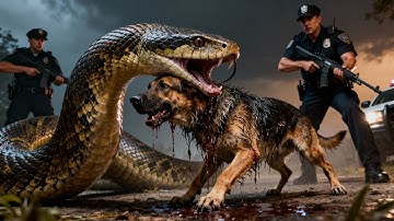 “Brave Heroes Save Poor Elephant From Deadly Giant Mutant Python 🐍”