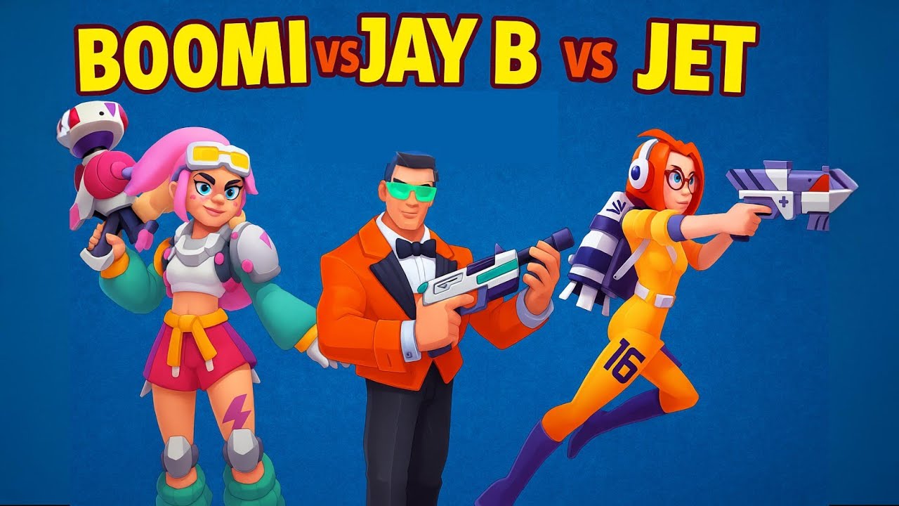 Boomi Vs Jay B Vs Jet | FRAG Pro Shooter 😱