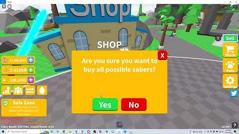 Saber Simulator - Getting TECHNO ON my alt!!