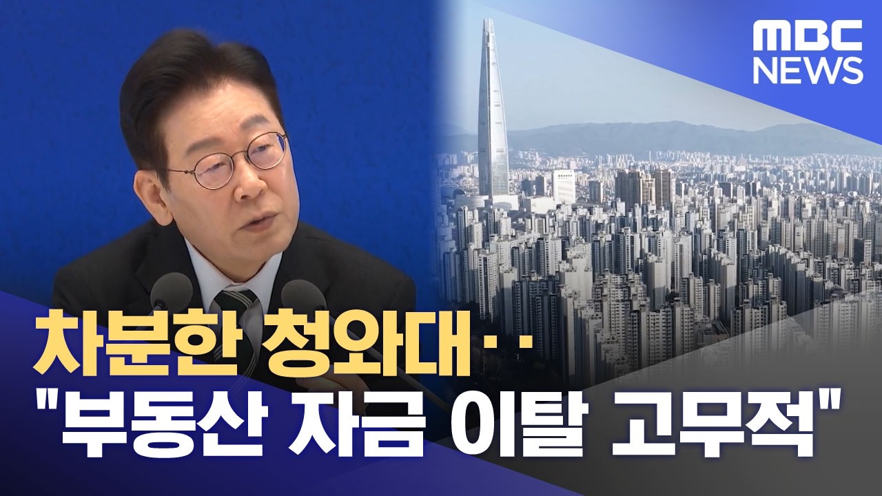 차분한 청와대‥